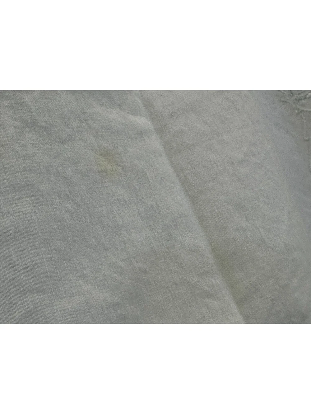 Vintage Embroidered Flower Floral Leaf Crochet Border Card Table Tablecloth Top